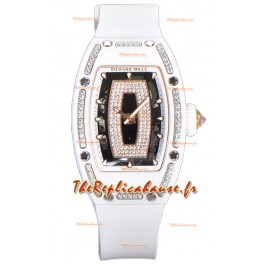 Richard Mille RM007 Céramique Blanche Automatique Superclone Montre Suisse Réplique