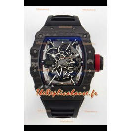 Montre Richard Mille Super Clone RM035-02 avec boîtier en carbone et mouvement RMAL1 