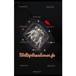 Richard Mille RM027 Tourbillon Rafael Nadal Edition Montre Suisse in PVD Casing