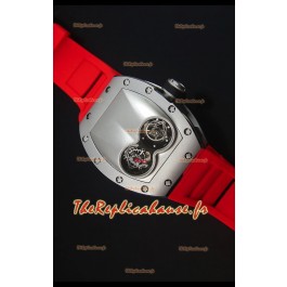 Richard Mille RM053 Tourbillon Pablo Mac Donough Montre Réplique Suisse en Titane
Sangle Rouge