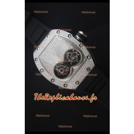 Richard Mille RM053 Tourbillon Pablo Mac Donough Montre Réplique Suisse en Titane
Sangle Noire