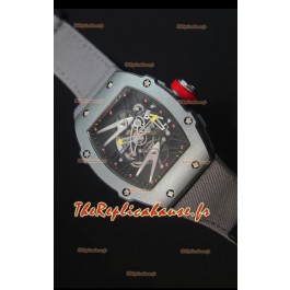Richard Mille RM027 Tourbillon Rafael Nadal Edition Montre Suisse en Boîtier Titane