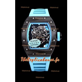 Richard Mille RM055 Blue Legend Carbon Casing Swiss Replica Watch 