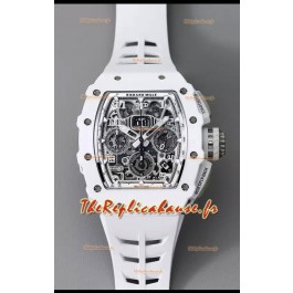 Richard Mille RM11-03 Titane/Céramique blanche Réplique Suisse 1:1 miroir de qualité