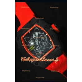 Montre Replica Suisse RM35-01 Richard Mille Edition Rafael Nadal avec un Bracelet en Nylon Orange