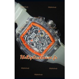 Montre avec Lunette Chronographe Orange Richard Mille RM056-1 Tourbillon Felipe Massa