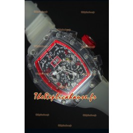 Montre avec Lunette Chronographe Rouge Richard Mille RM056-1 Tourbillon Felipe Massa