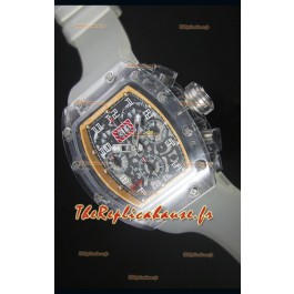 Montre avec Lunette Chronographe Beige Richard Mille RM056-1 Tourbillon Felipe Massa