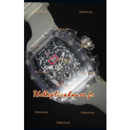 Montre avec Lunette Chronographe Noire Richard Mille RM056-1 Tourbillon Felipe Massa
