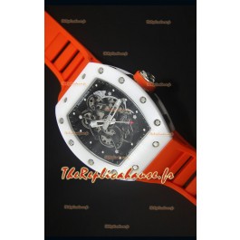 Montre Replica Suisse avec Lunette Intérieure Noire avec Boitier en Céramique RM061 Richard Mille