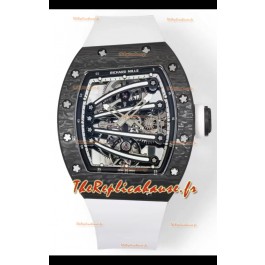 Richard Mille Super Clone RM59-01 Boîtier carbone NTPT Cadran noir Réplique montre suisse