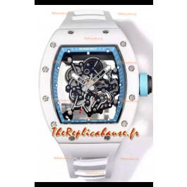 Montre Richard Mille Super Clone RM055 Boîtier Céramique avec Tourbillon Véritable 