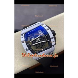 Richard Mille Super Clone RM61-01 Yohan Blake Quartz Blanc NTPT Boîtier Mouvement Tourbillon 