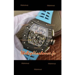 Richard Mille RM11-03 Boîtier en carbone forgé Réplique Montres Suisse Qualité Miroir 1:1