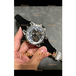 Roger Dubuis Super Clone Excalibur Spider Flying Tourbillon Skeleton Boîtier Titane 45MM