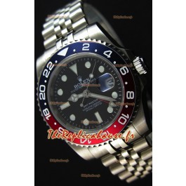 Montre Rolex GMT Masters II 116719BLRO Lunette Pepsi Mouvement Suisse Cal.3186 — Montre en acier ultime 904 L 
