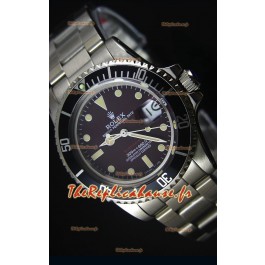 Montre Suisse Rolex Submariner 1680 Vintage Edition avec Cadran Café 1:1 Edition Replica Miroir