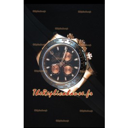 Rolex Daytona 116515 Everose Montre Réplique Miroir 1: 1 avec Cadran Blanc