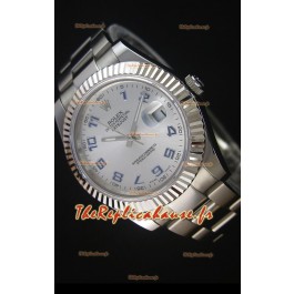 Rolex Datejust II 41MM avec Mouvement Cal.3136 Montre Réplique Suisse avec chiffres arabes