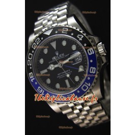 Rolex GMT Masters II 126710BLNR Batman Cal.3186 Mouvement Montre Réplique Suisse - Ultime Acier 904L