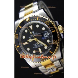 Rolex Submariner Date Céramique acier et or bicolore 116613 - Réplique 1:1 Miroir - Ultime Acier 904L 