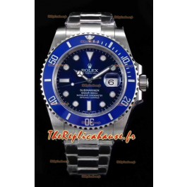 Rolex Submariner Ref#126610LB ETA3135 Replique 1:1 Miroir 904L Montre en acier 41MM