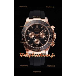 Rolex Daytona 116515LN Everose Gold Original Cal.4130 Mouvement - Montre en acier 904L à miroir 1:1