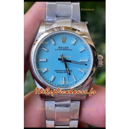 Rolex Oyster Perpetual REF#277200 31MM Mouvement suisse Réplique Suisse Cadran bleu Acier 904L Réplique Miroir 1:1