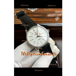 Rolex Cellini Date Ref#50505 Réplique montre 1:1 en acier 904L cadran blanc 