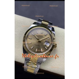Rolex Datejust M126333 41MM ETA3235 72 Hours Power Cadran or Huître Réplique 1:1 Or jaune Acier 904L