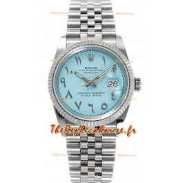 Rolex Datejust M126234 36MM ETA3235 Cadran Bleu Tiffany - Boîtier Acier 904L 
