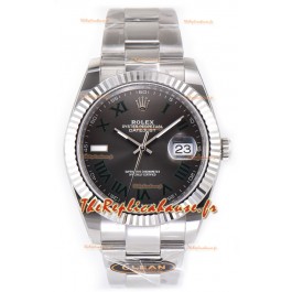 Rolex Datejust 126334 Wimbledon 41MM ETA3235 Cadran ardoise 72 heures Réplique miroir 1:1
