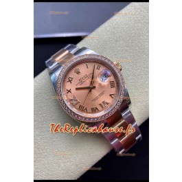 Rolex Datejust 126281RBR-0016 Réplique Suisse 36MM 1:1 Miroir en 904L Cadran champagne