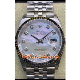 Rolex Datejust 178384 31MM Réplique Suisse 1:1 en Acier 904L - Cadran Perle Blanche 
