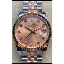 Rolex Datejust 278271 31MM Réplique Suisse en Acier 904L avec cadran champagne - Réplique Miroir 1:1