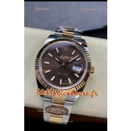 Rolex Datejust 126331 41MM ETA 3235 Montre réplique 1:1 suisse en or rose 904L Acier 