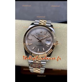 Rolex Datejust 126331 41MM ETA 3235 Montre suisse 1:1 réplique miroir en or rose 904L acier