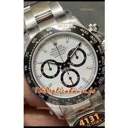 Rolex Cosmograph Daytona M126500LN Cadran blanc Mouvement Cal.4131 - Montre en acier 904L