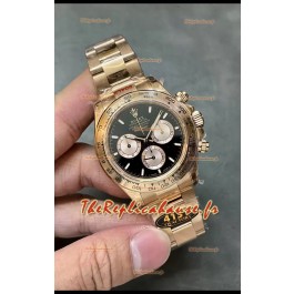 Rolex Daytona REF.126505 Cal 4131 1:1 Réplique Montre Suisse - Acier 904L Or Rose 