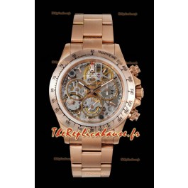 Montre Rolex Daytona Super Clone « Artisans De Genève - Glacier » Edition Or Rose 
