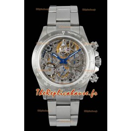 Montre en acier inoxydable Rolex Daytona Super Clone « Artisans De Genève - Glacier » Edition 