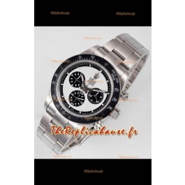 Rolex Daytona Super Clone BLAKEN Paul Newman Cadran blanc réplique montre suisse - Mouvement 4130 
