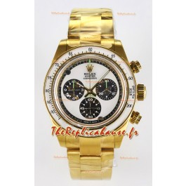 Rolex Daytona Super Clone Neon Artisans De Geneve Montre en or jaune Réplique Suisse