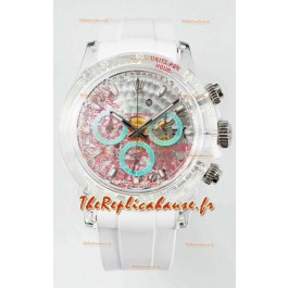 Rolex Daytona AET Remould XMAS Boîtier Saphirs Réplique Montre 1:1 