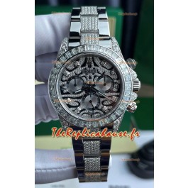 Rolex Daytona Super Clone Edition « Eye of the Tiger » en boîtier acier 904L Réplique Montre 1:1