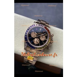 Rolex Daytona Super Clone 116595RBOW Or Rose Mouvement Cal.4131 Réplique Montre 1:1