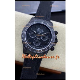 Rolex Daytona DiW All Black Edition Watch - Montre en carbone forgé - Réplique Miroir 1:1