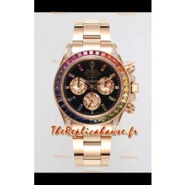 Rolex Cosmograph Daytona 116595RBOW Or Rose Mouvement Cal.4130 Original