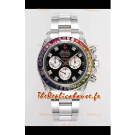 Rolex Cosmograph Daytona 116599RBOW Acier inoxydable Mouvement original Cal.4130 