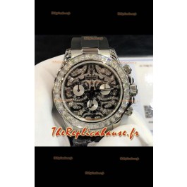 Rolex Cosmograph Daytona "Eye of the Tiger" Edition en boîtier acier 904L Montre réplique 1:1 
